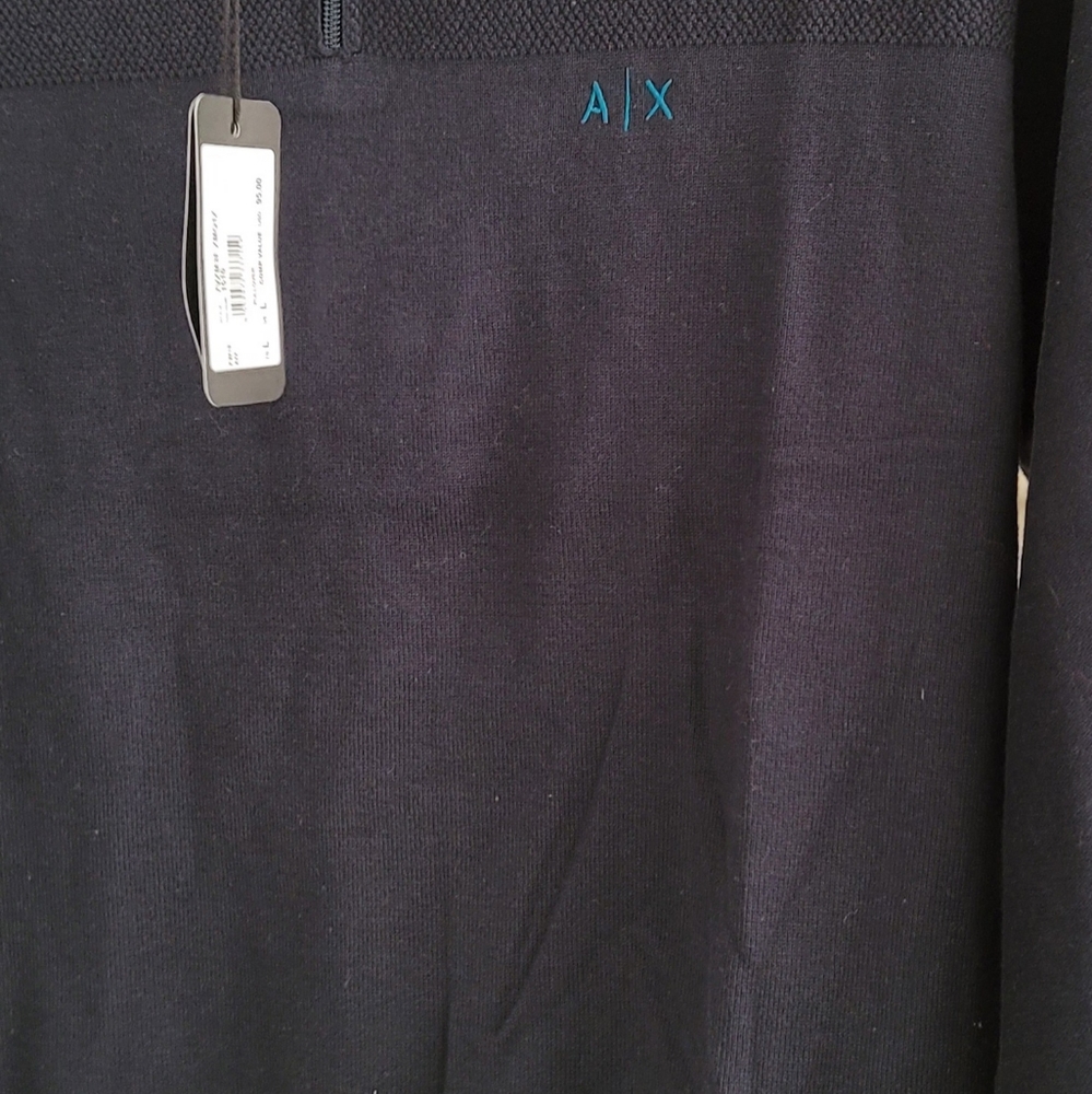 A/X Men's Large Pullover Navyblue Sweater, NWT